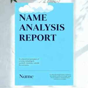 H65	Cultural Naming Advisory